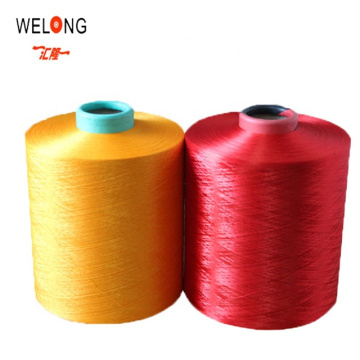 GRS recycle yarn for knitting dope dyed dty polyester yarn